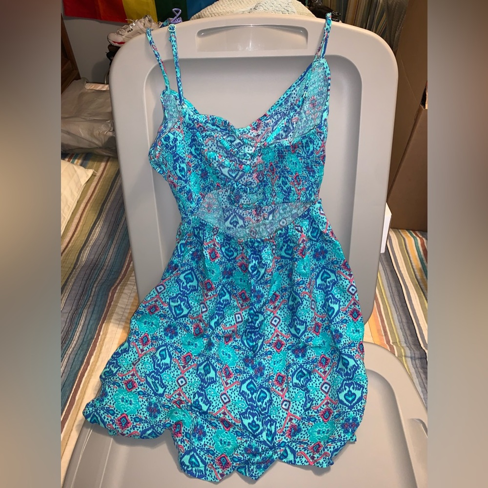Cami dress opened back